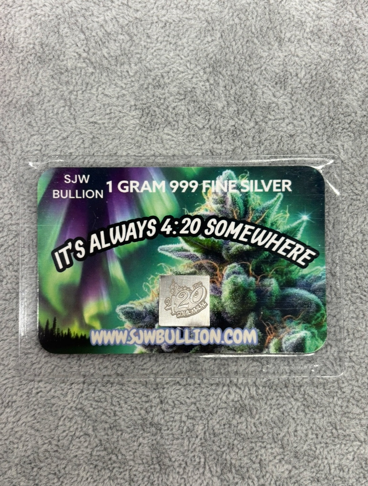 1g Fine Silver Various Carded Bars