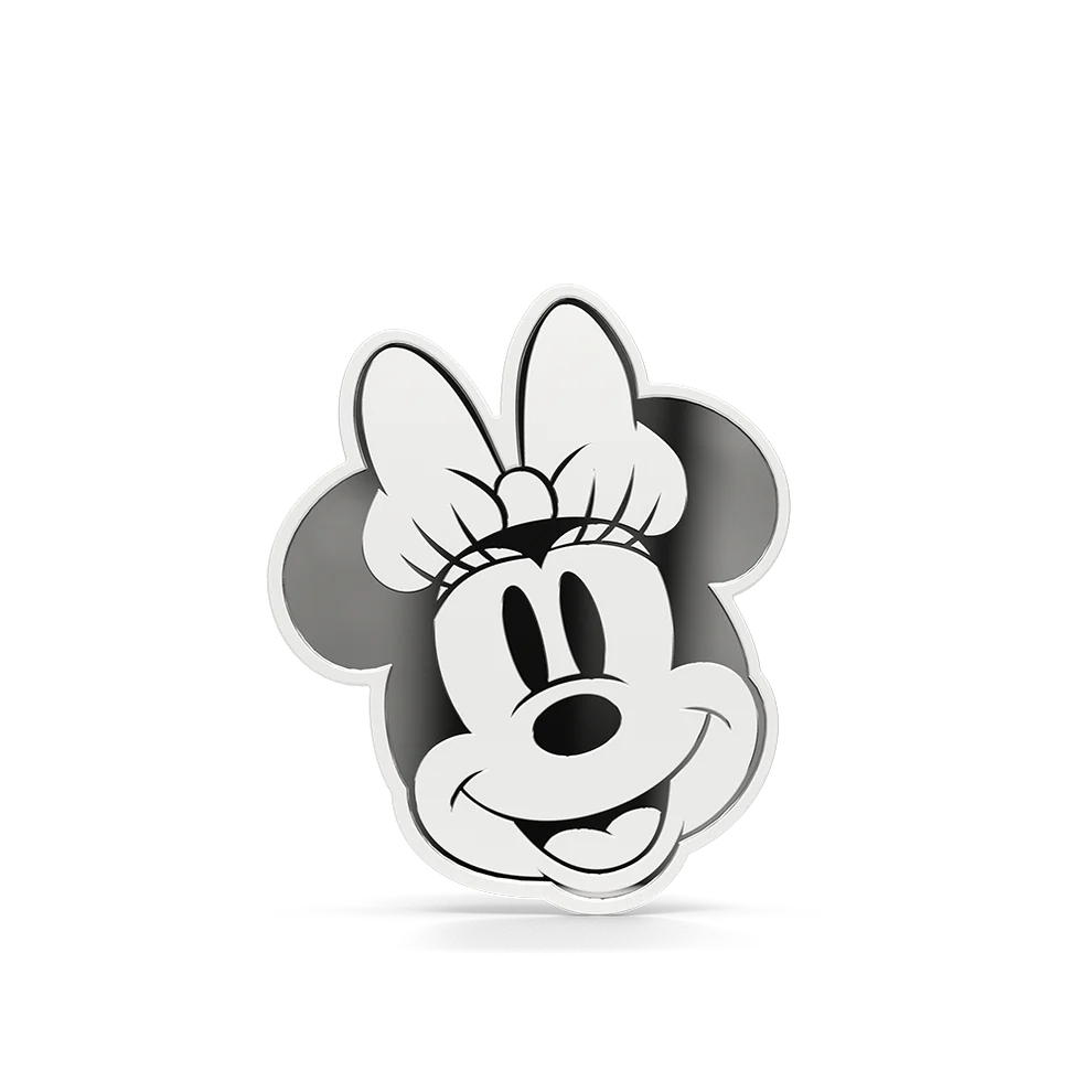 Mickey and Friends - Iconic Expressions - Minnie Mouse
1/2 oz Pure Silver Collectible Coin