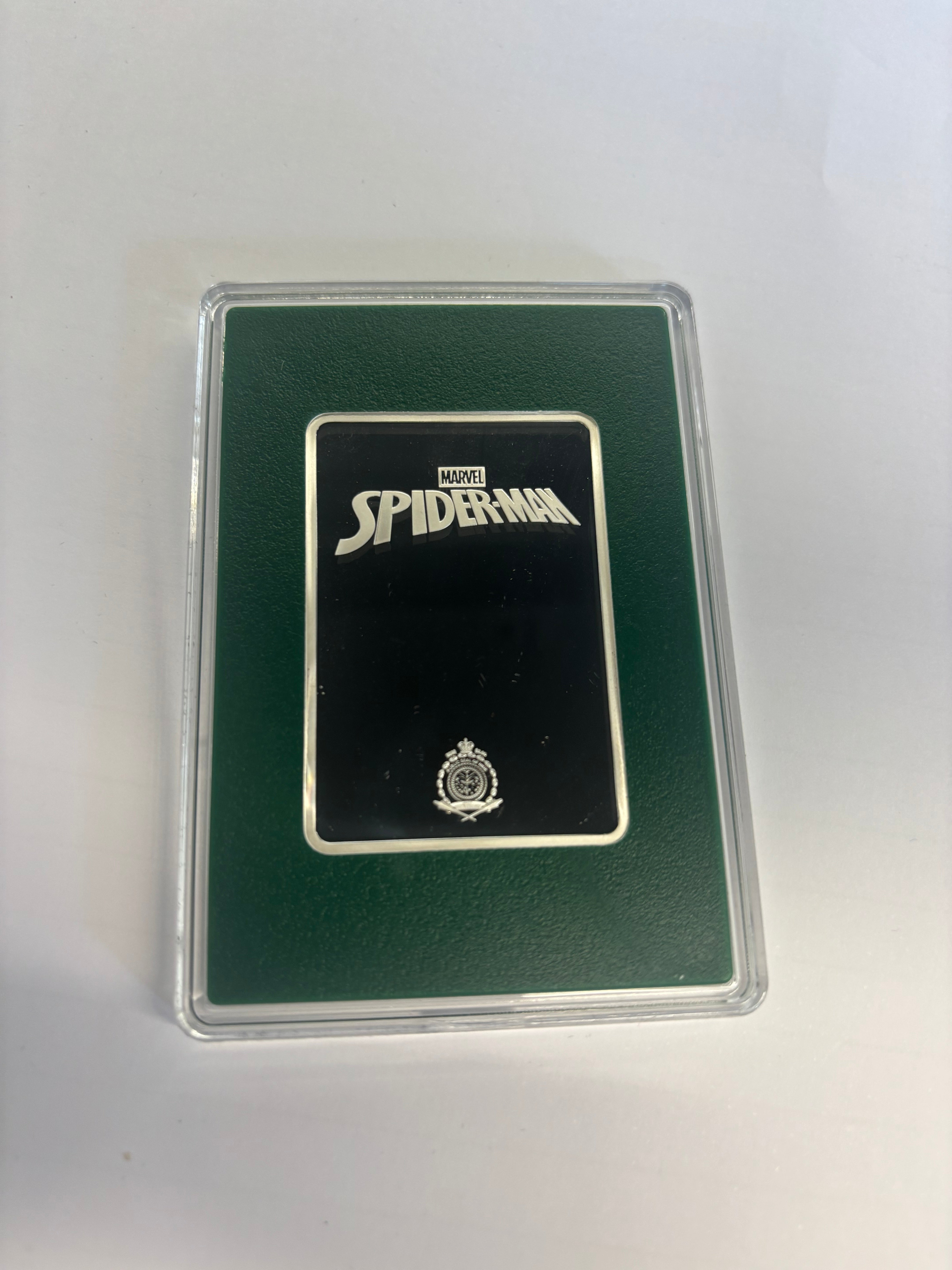 1oz Pure Silver Agoro Marvel Trading Coins - Spiderman V Electro