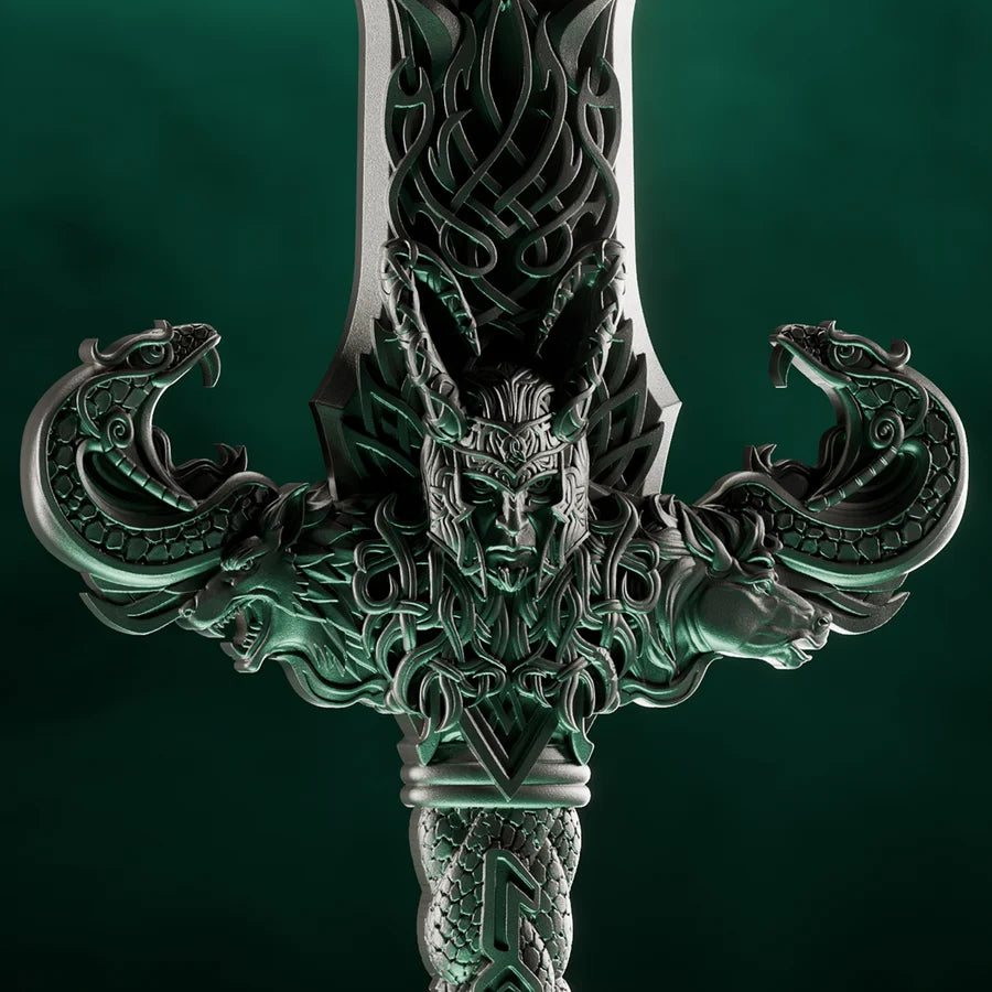 LAEVATEINN Loki's Sword 1oz Pure Silver Medal 2026