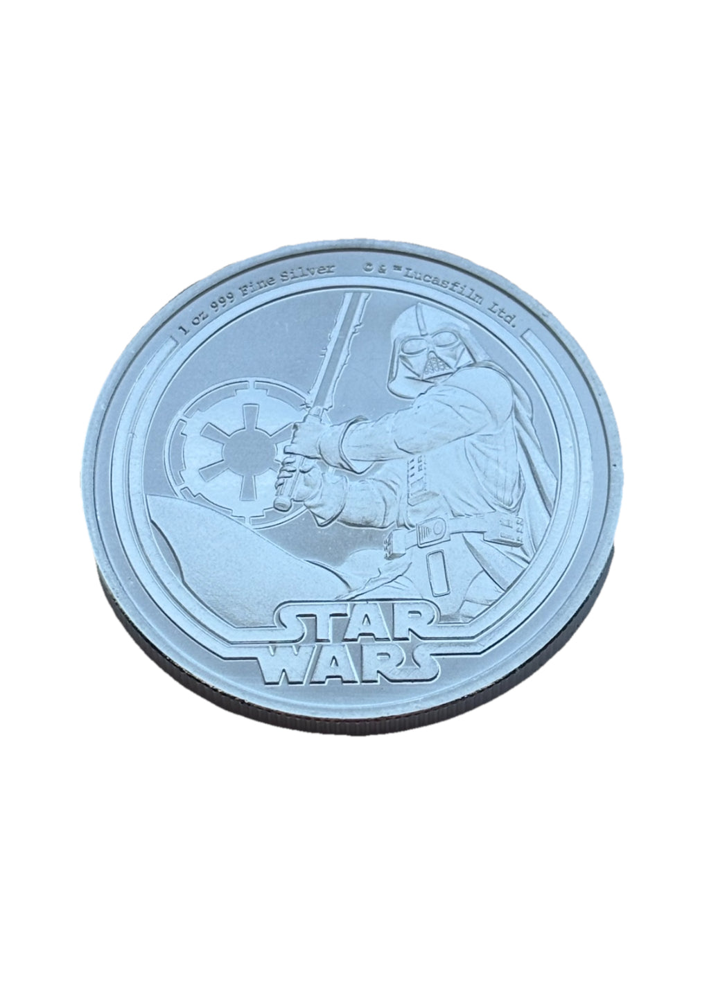 1oz Pure Silver Coin Star Wars Darth Vader