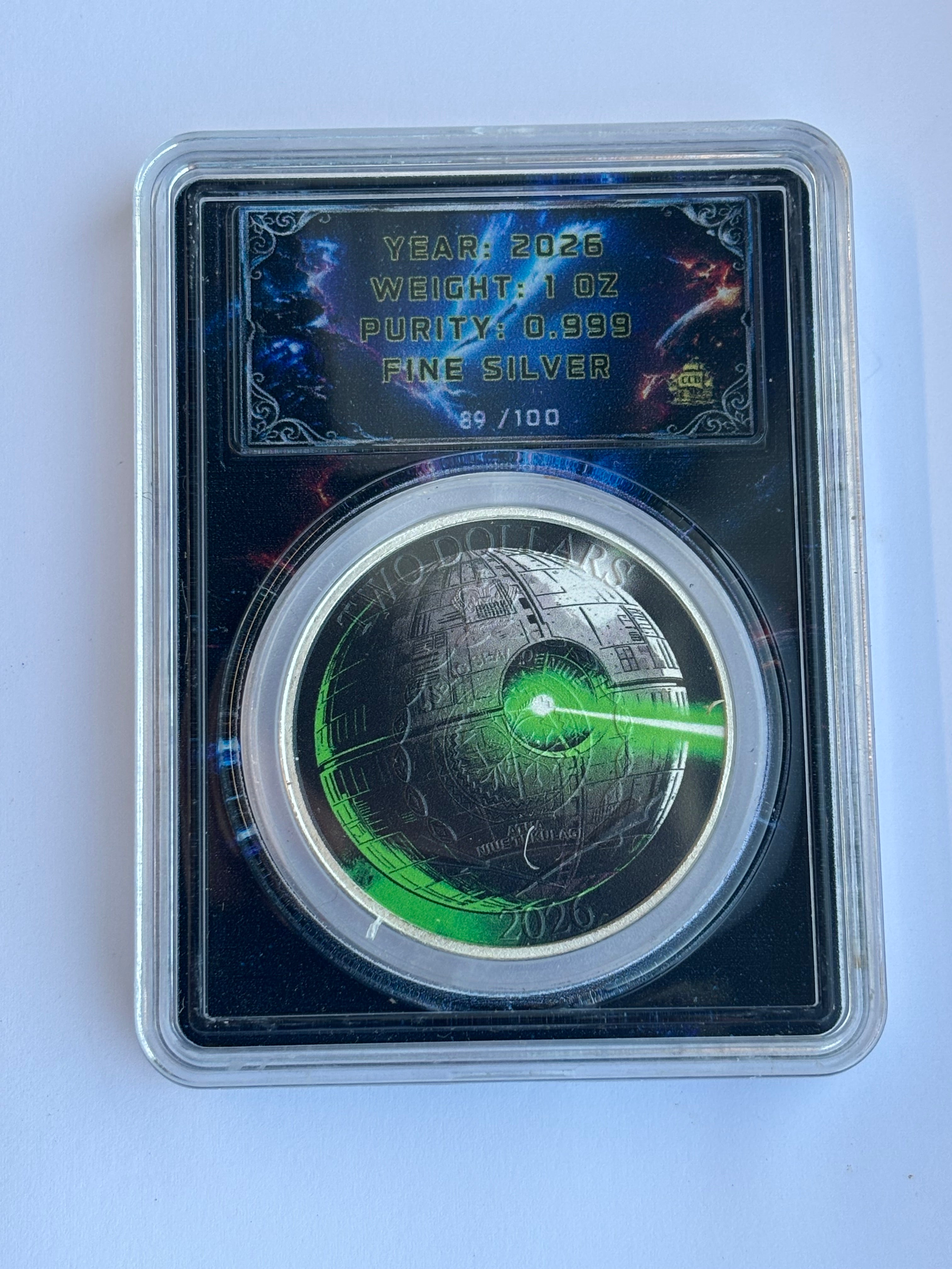 1oz Pure Silver Coin Darth Vader