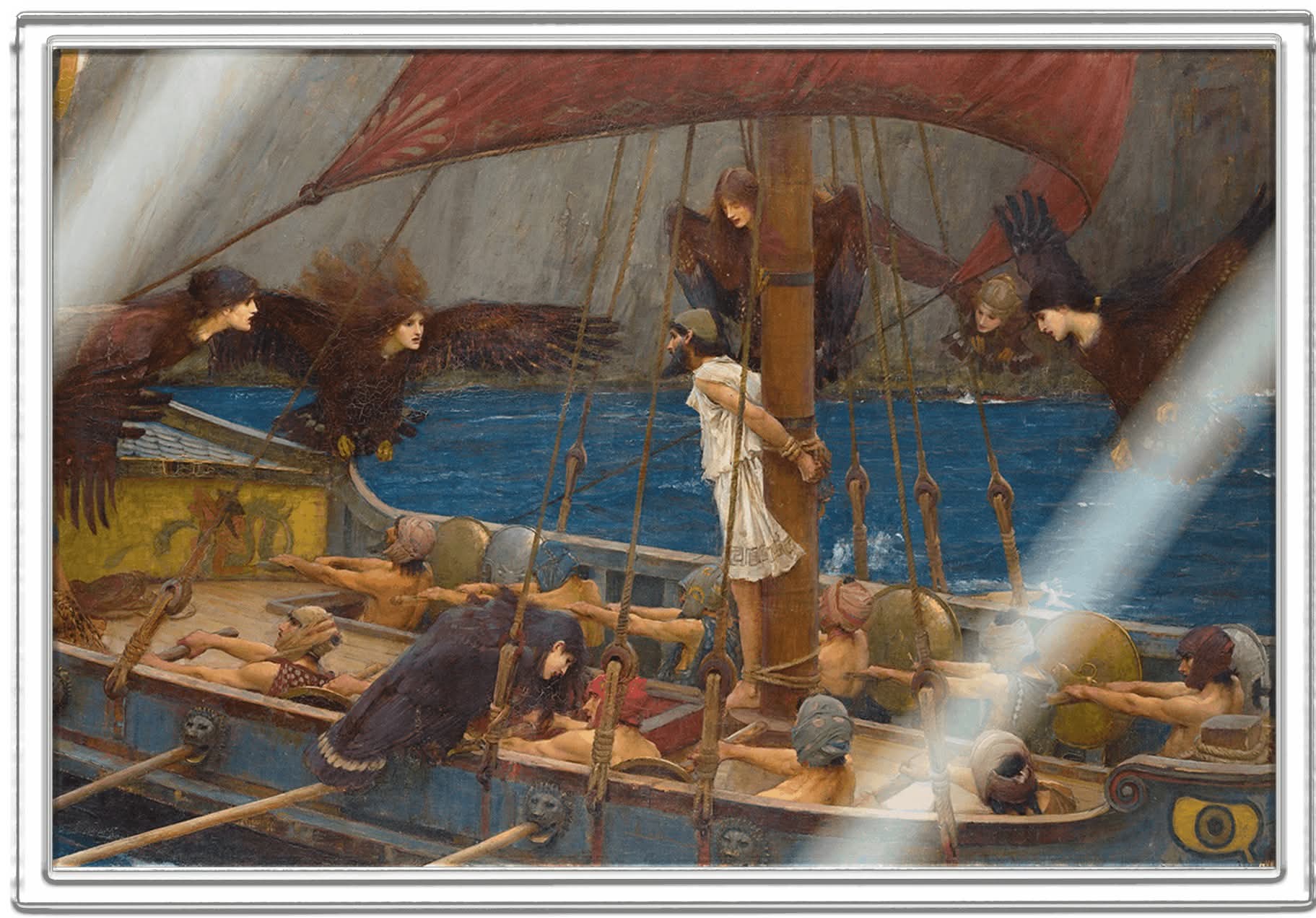 5g Pure Silver Note Ulysses And The Sirens
