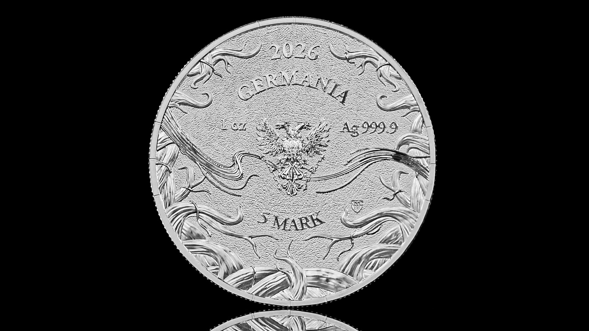 Germania Mint Norns Urd 1 oz Pure Silver Coin 2026