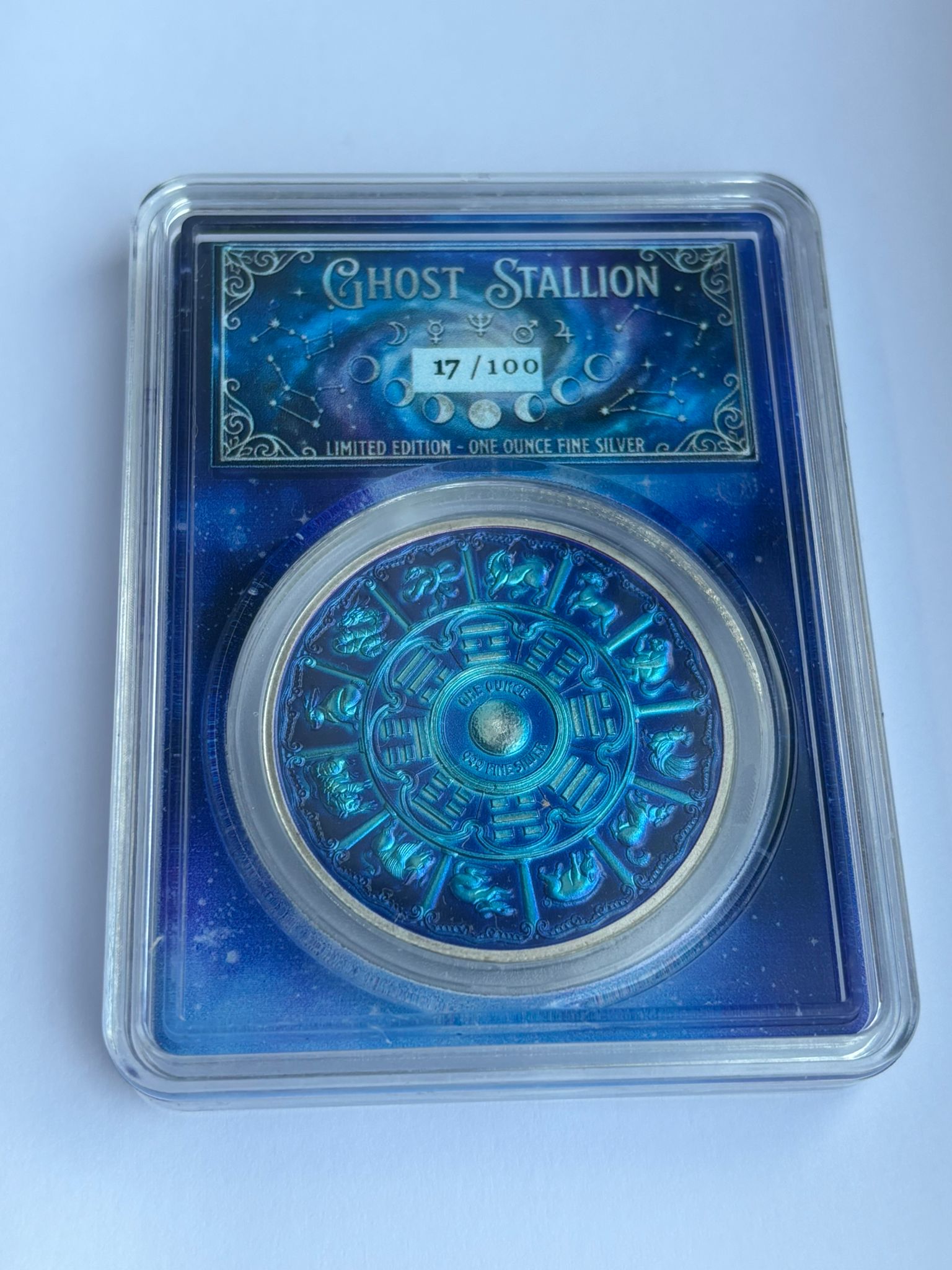 2026 1oz Pure Silver Year of the Horse Ghost Stallions Edition