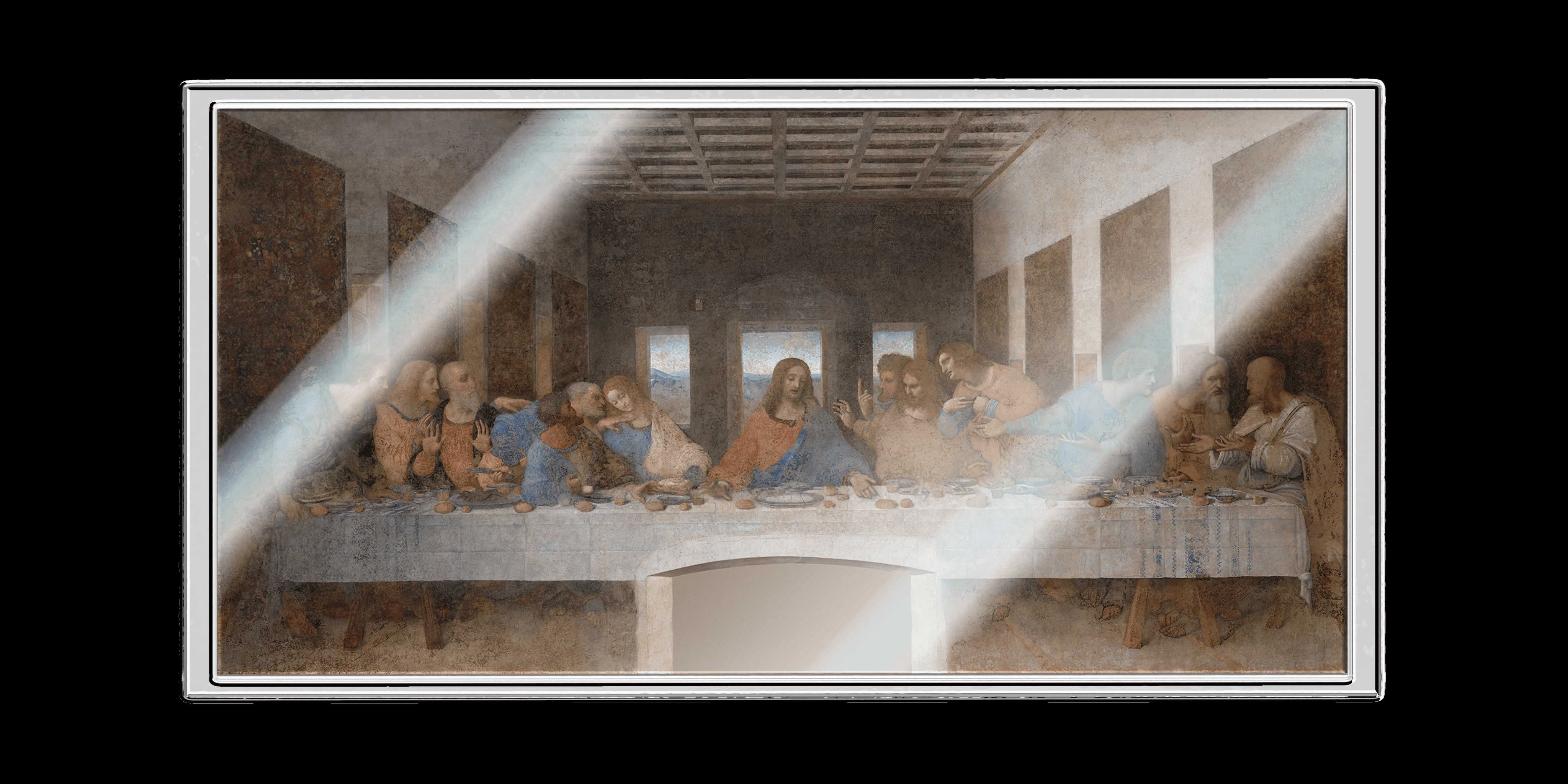 1/10th Troy Oz Pure Silver Note The Last Supper