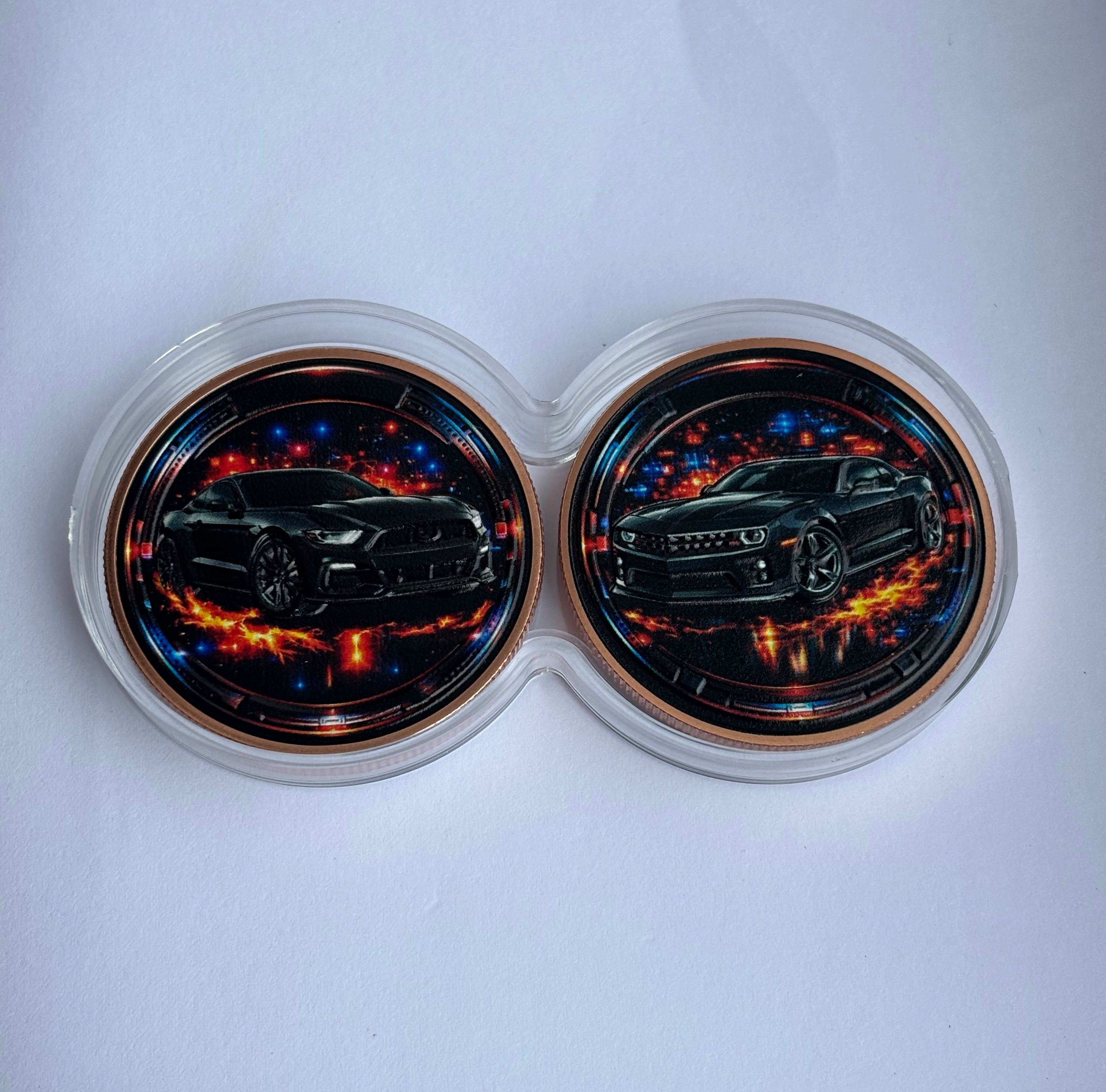 2x1oz Copper Car Rounds