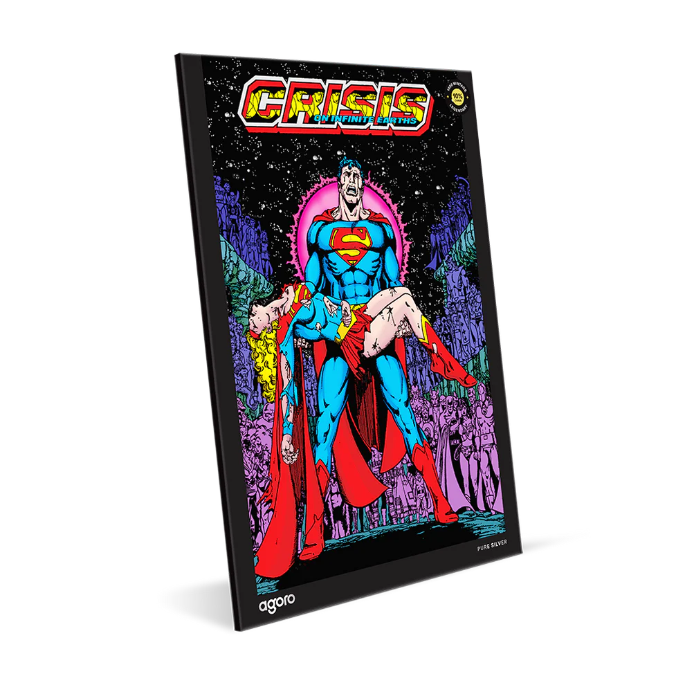 Death of Supergirl - Crisis on Infinite Earths (1985) #7
1oz Pure Silver Collectible Foil
