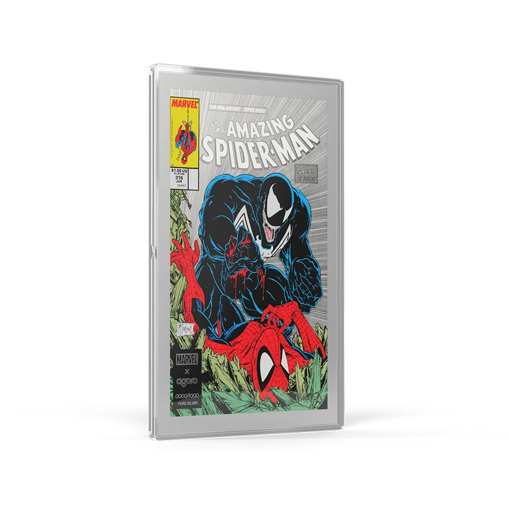 Marvel The Amazing Spiderman #316: Venom Unleashed
1oz Pure Silver COMIX Foil