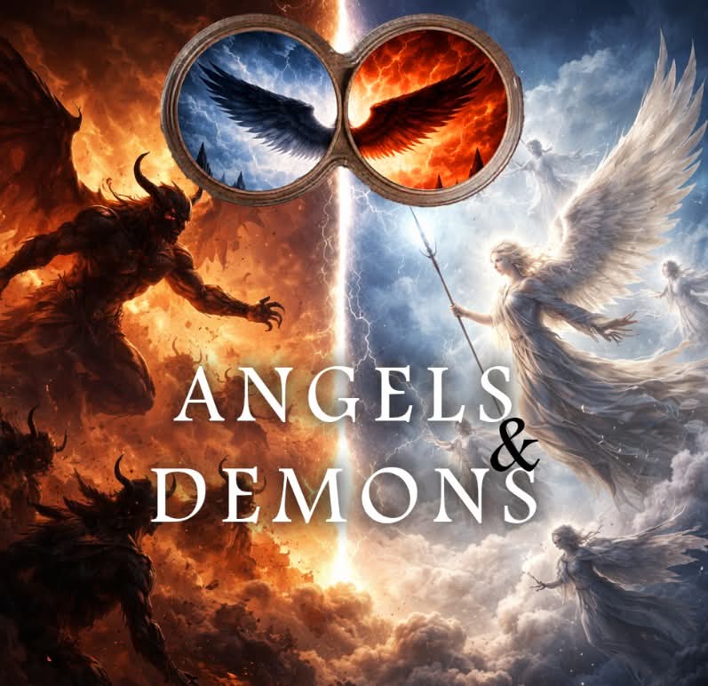 2x1oz ADVP Copper Rounds Angels & Demons