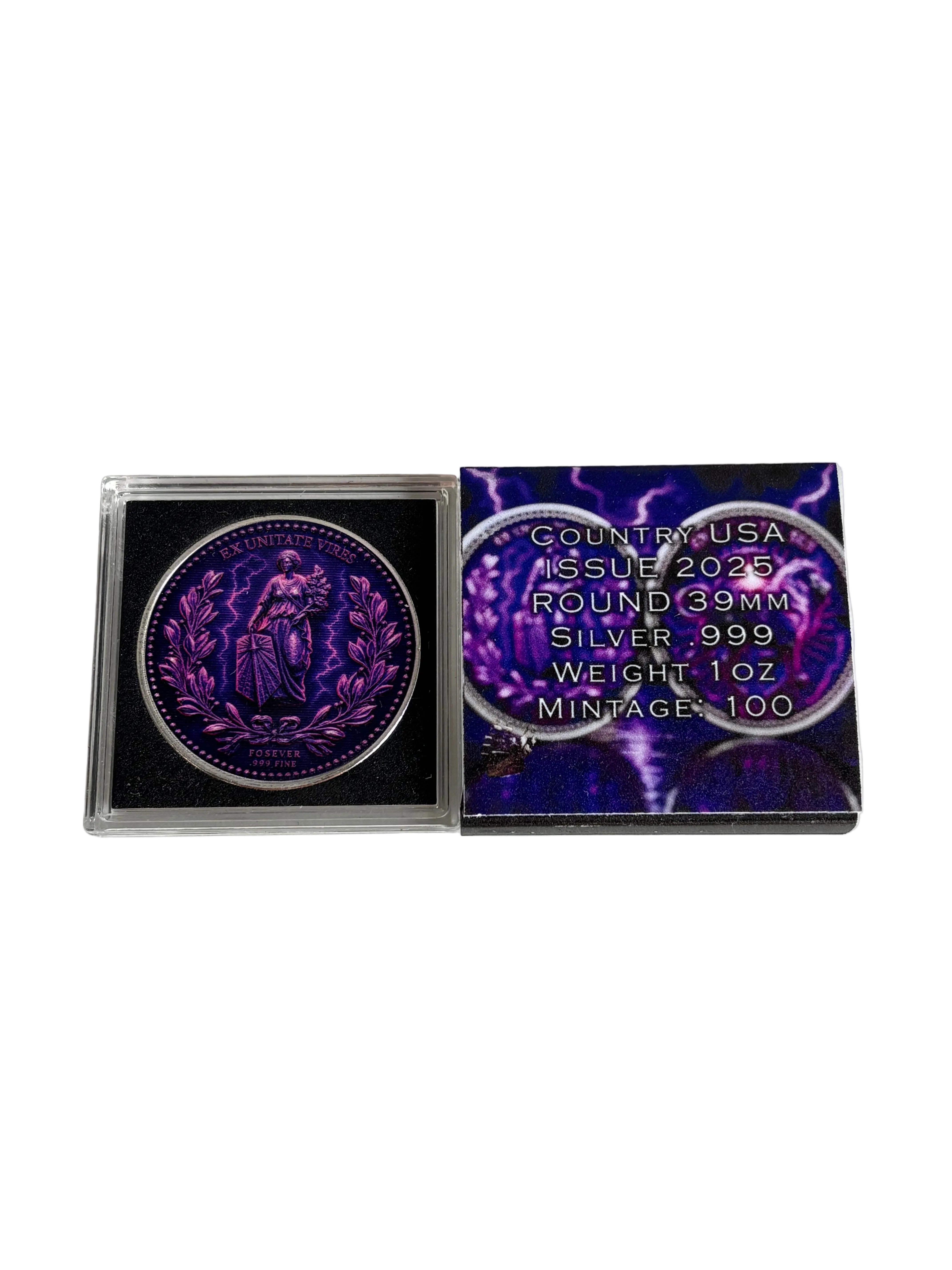 1oz Pure Silver Coin John Wick Crown Of Storms