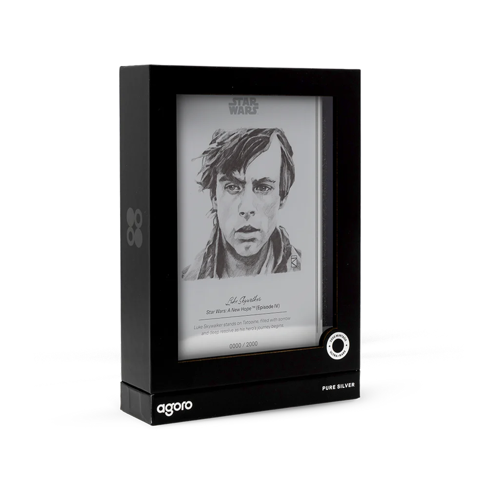 Star Wars™ Sketch Art - Luke Skywalker™
5g Pure Silver Collectible Foil