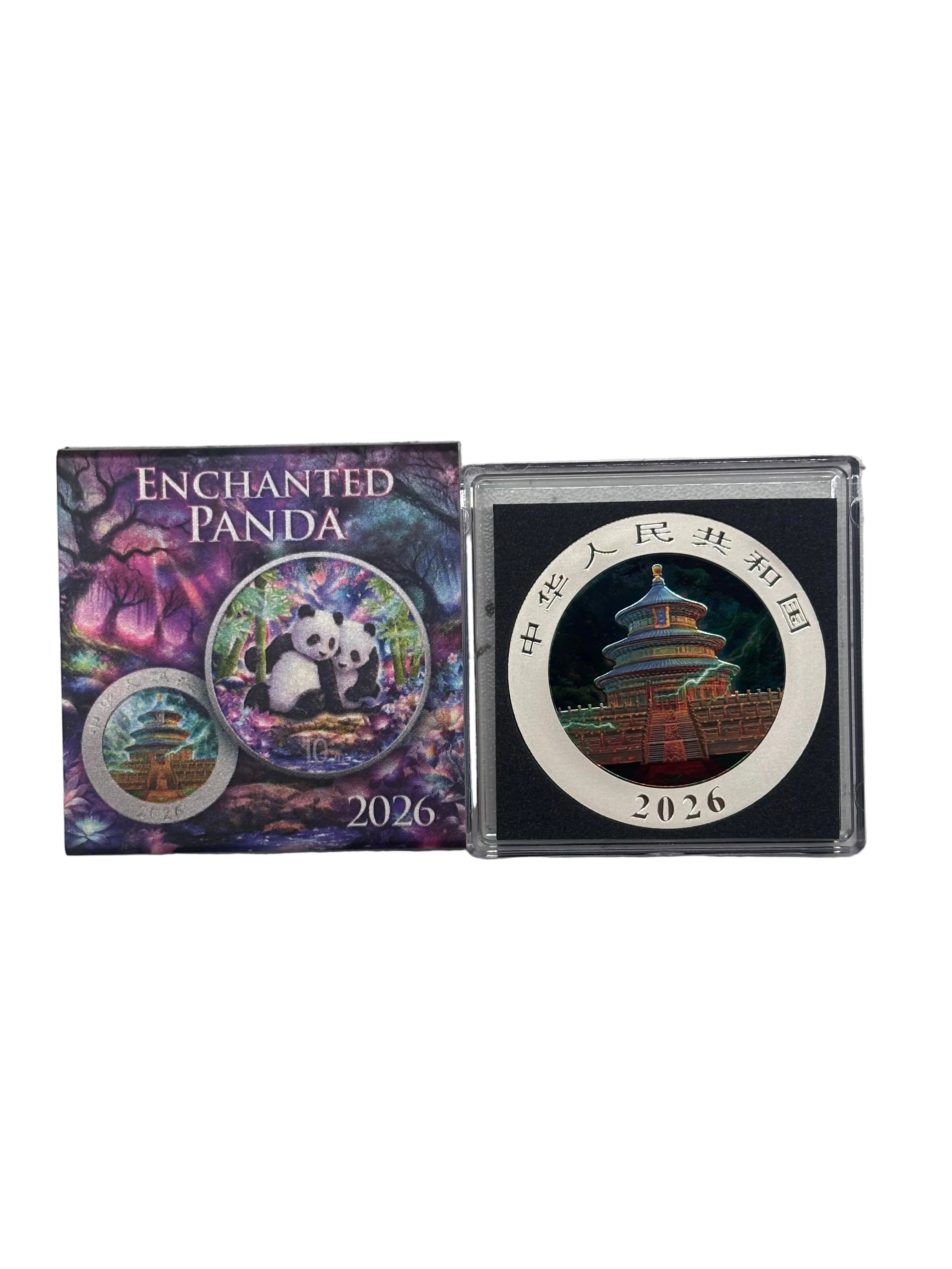 30g Pure Silver Enchanted Panda Coin
