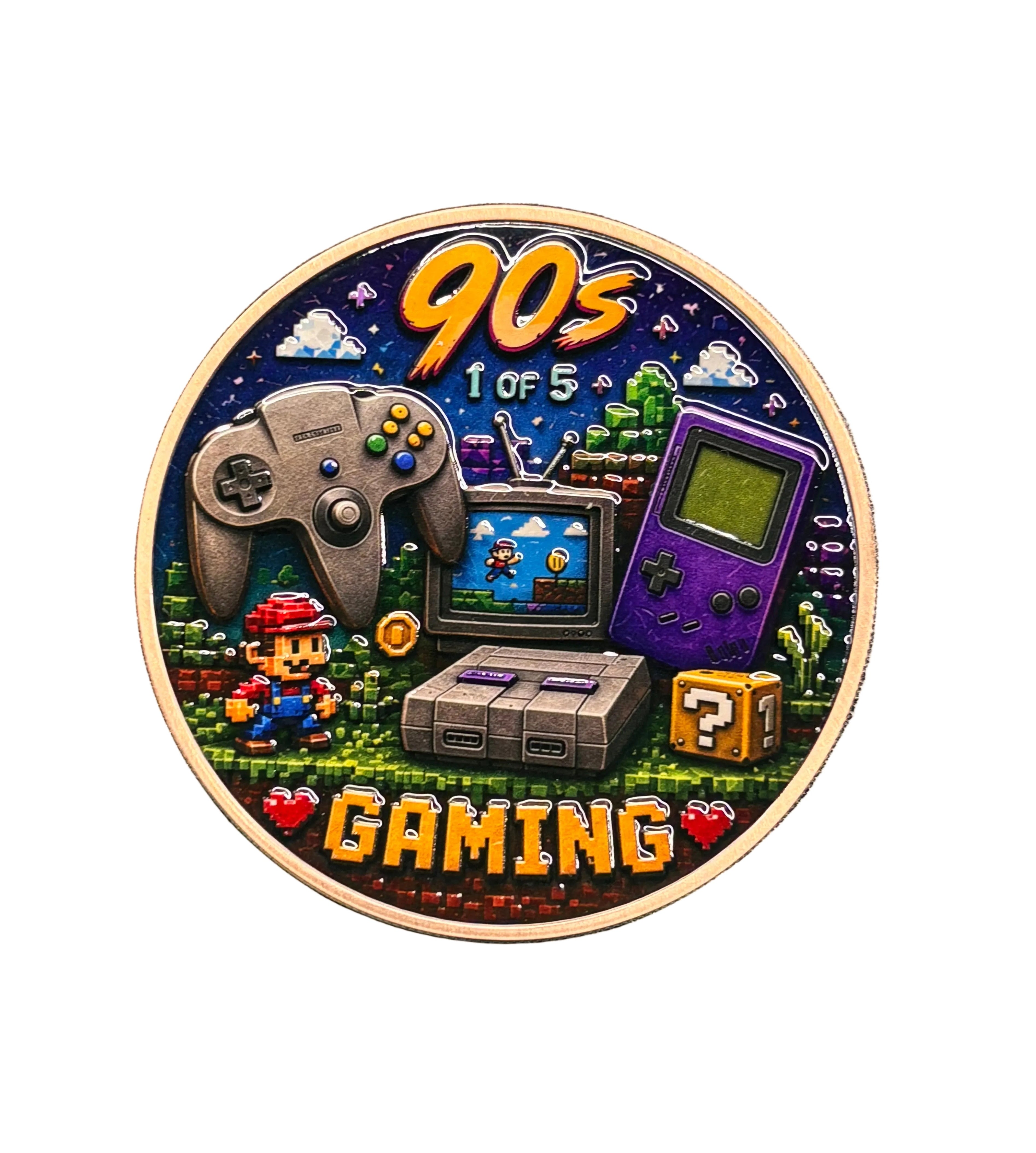 5oz copper Retro 90’s Gaming