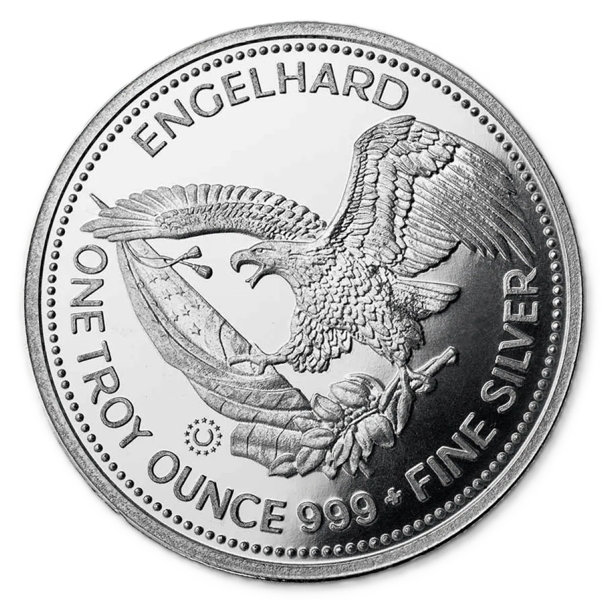 1oz Pure Silver Round - 2026 Revived Engelhard Prospector By PAMP