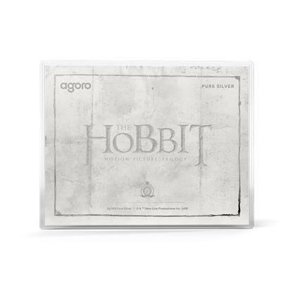 THE HOBBIT Thorin's Map and Key
3/4 oz Pure Silver Coin + 5g Pure Silver Foil Set