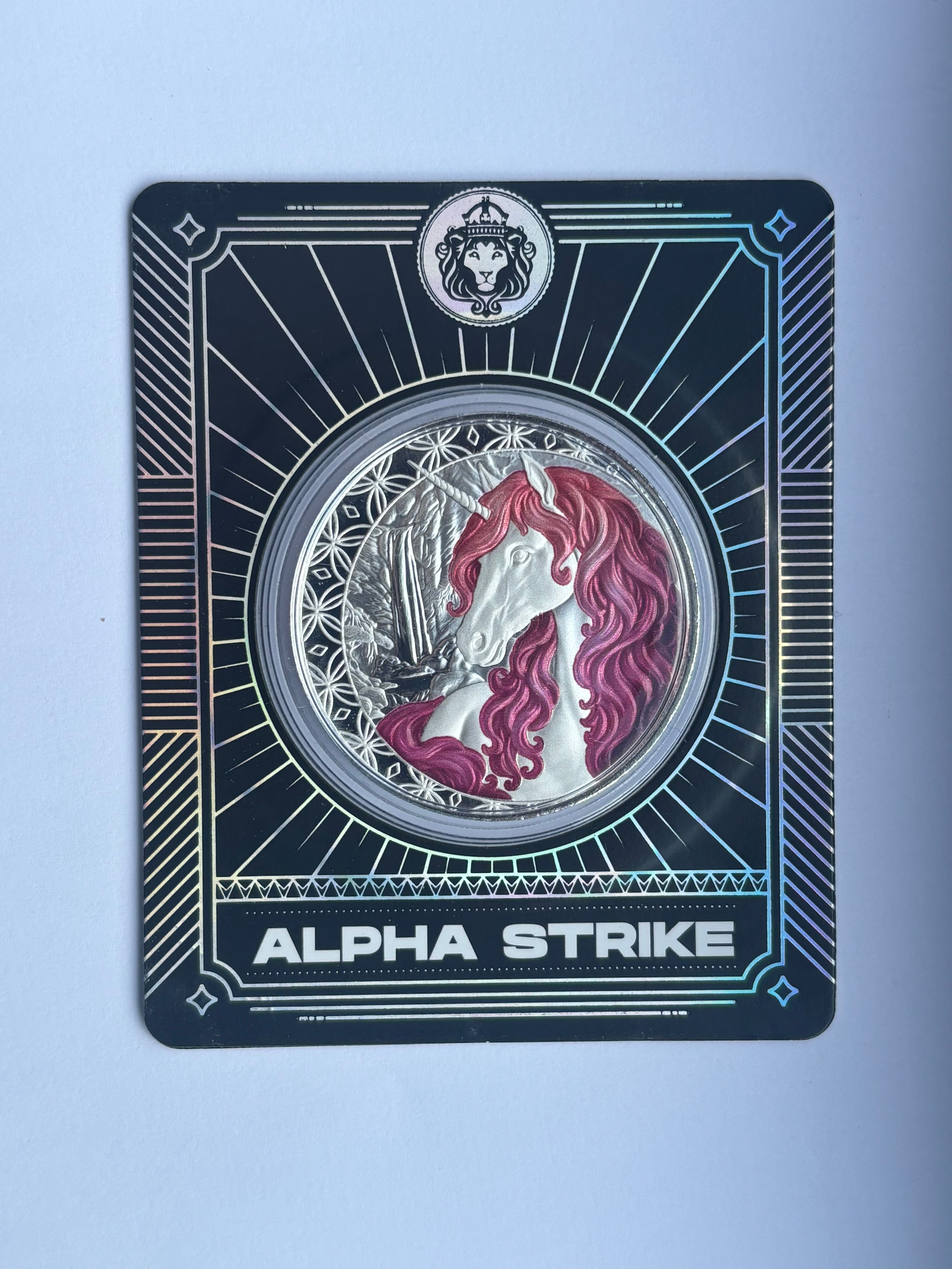 2025 Fiji Unicorn "Roselle"
1oz Pure Silver Colorized Coin | Alpha Strike