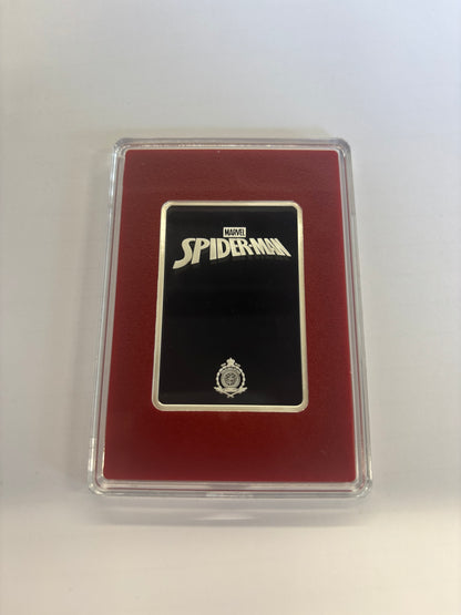 1oz Pure Silver Agoro Marvel Trading Coins - Spiderman V The Human Torch