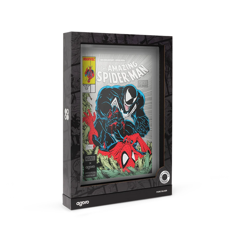 Marvel The Amazing Spiderman #316: Venom Unleashed
1oz Pure Silver COMIX Foil