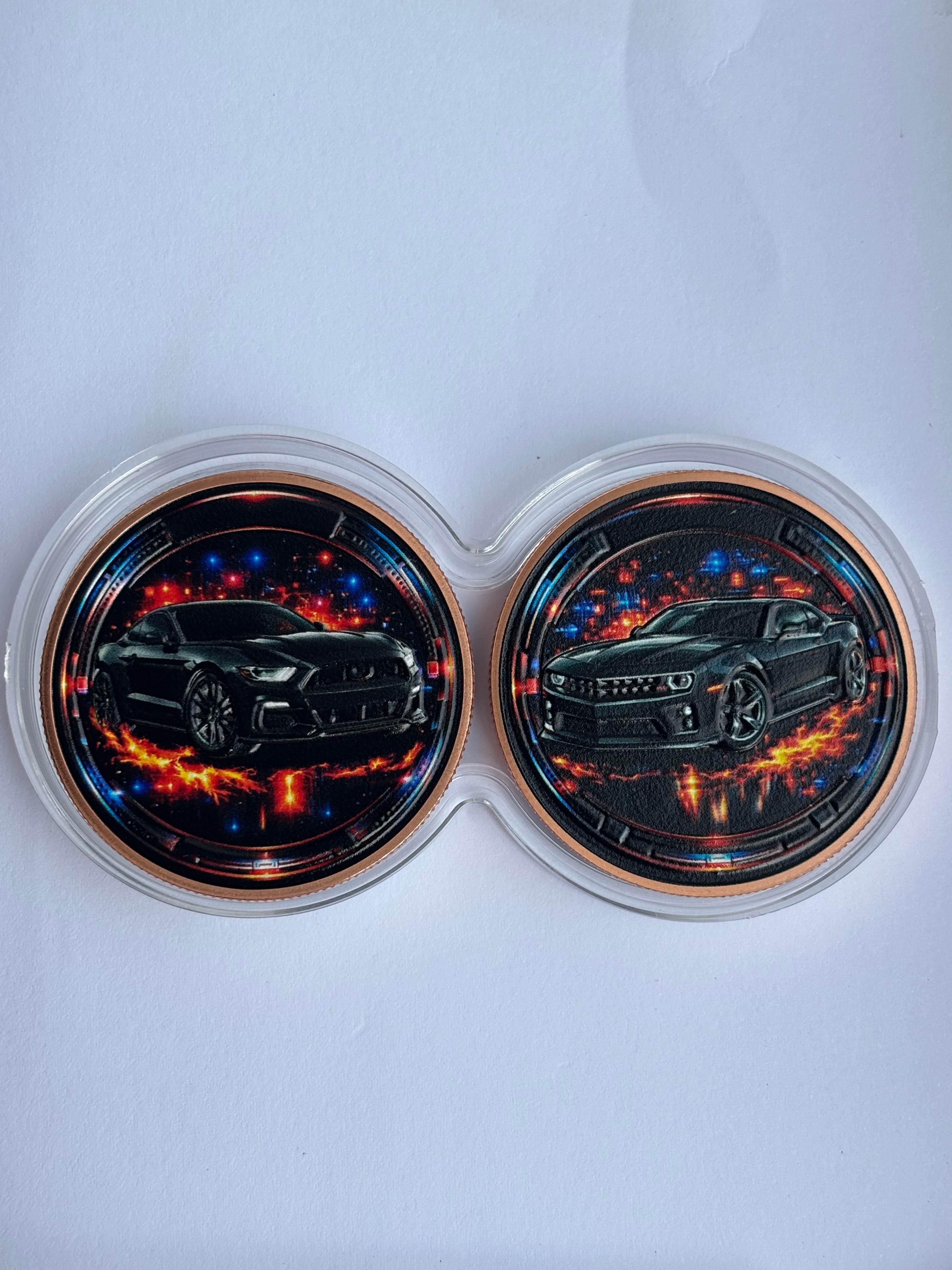 2x1oz Copper Car Rounds