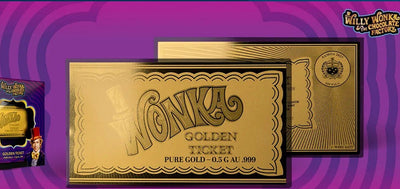 1/2g Pure Gold Wonka Golden Ticket