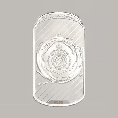 PAMP Diet Coke Can 1oz Pure Silver