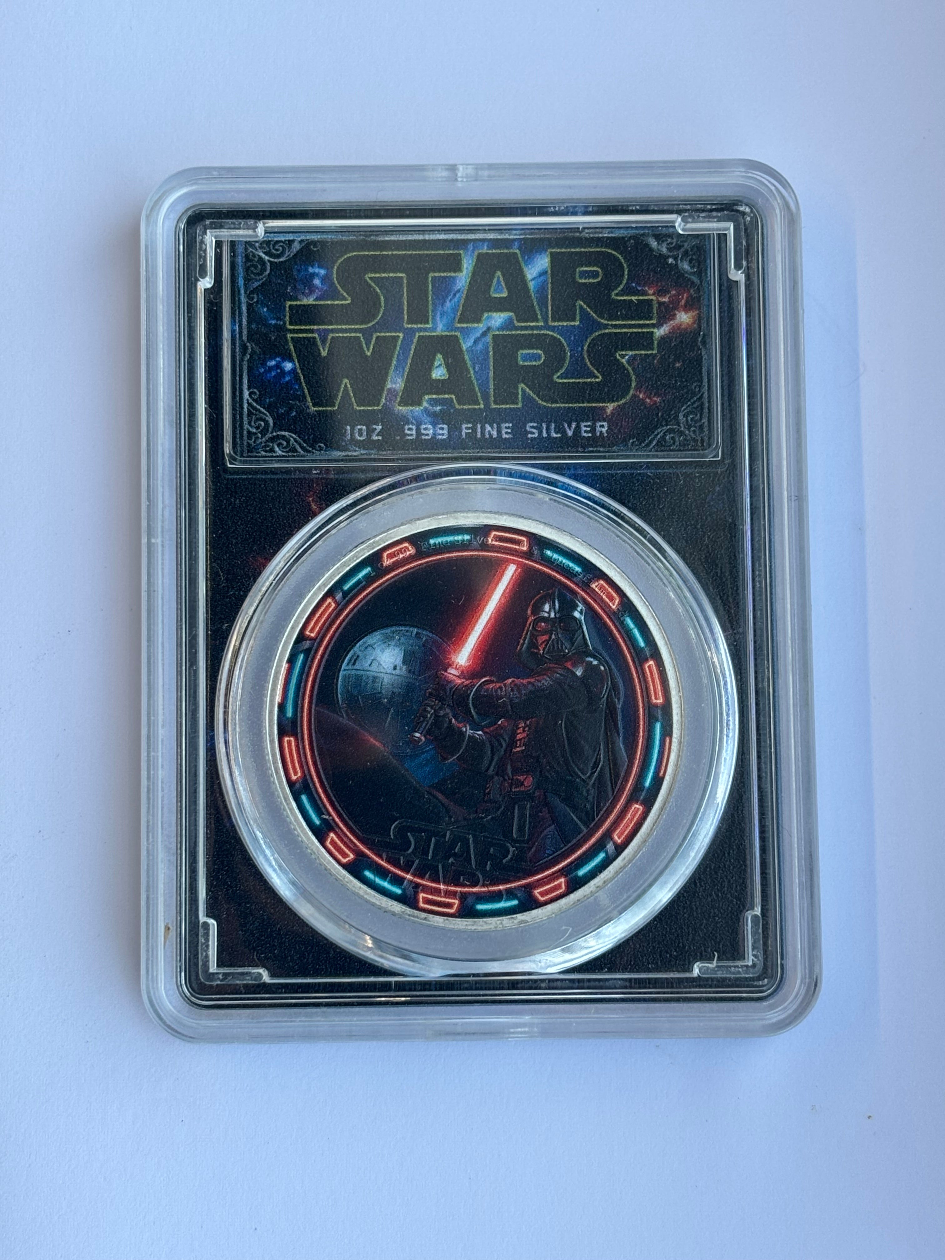 1oz Pure Silver Coin Darth Vader