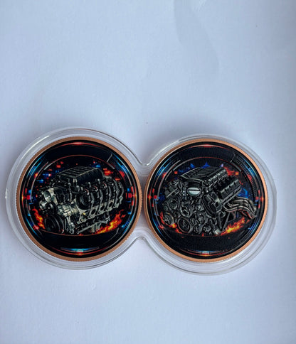 2x1oz Copper Car Rounds
