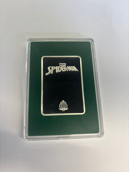 1oz Pure Silver Agoro Marvel Trading Coins - Spiderman V Electro