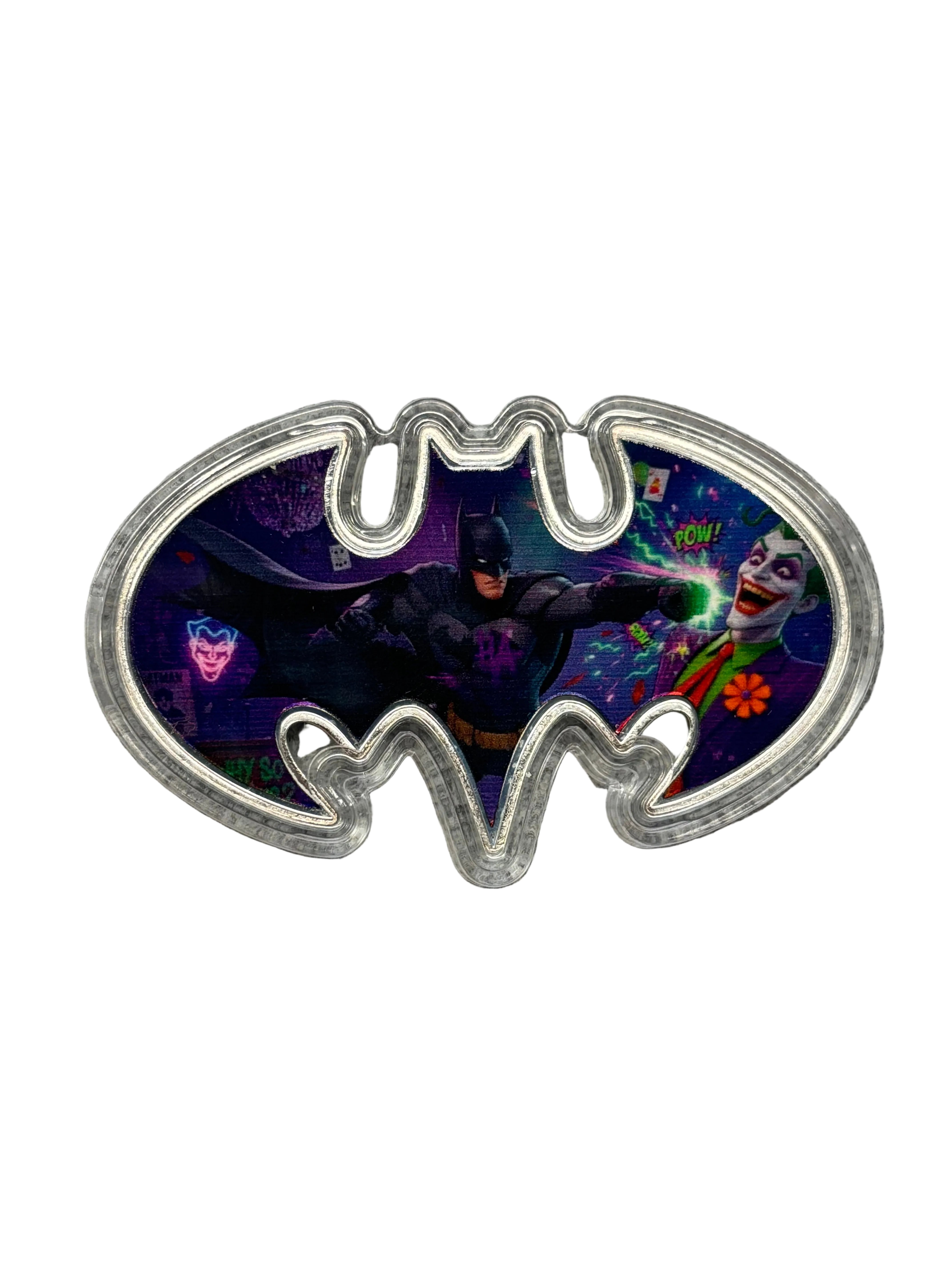 1oz Pure Silver Batarang Batman vs The Joker