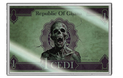 5g Pure Silver Zombie Note