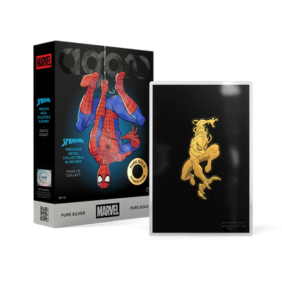 Marvel - Spider-Man Transforms Blind Box
1/2 oz Coin Blind Box Agoro
