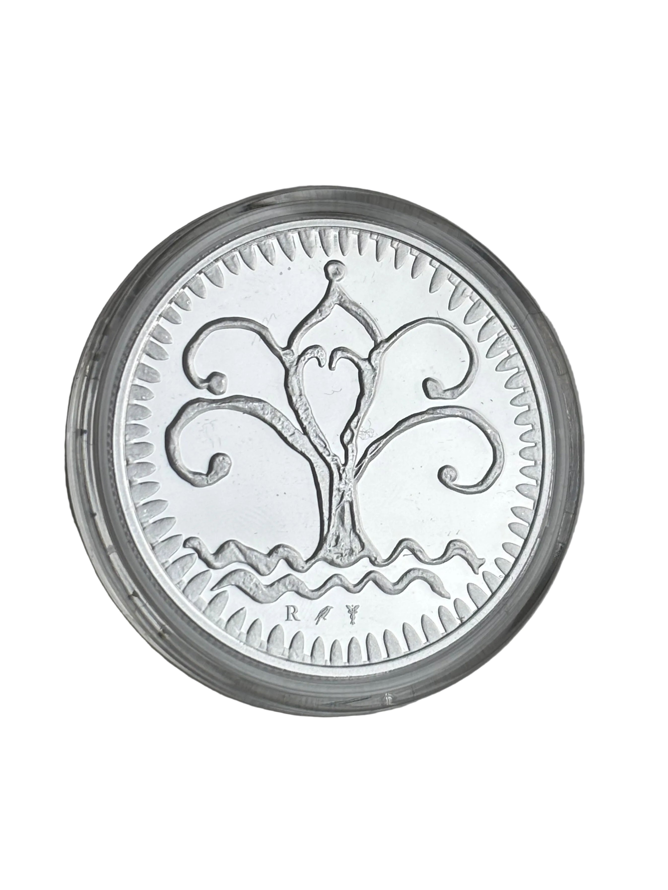 2025 Netherlands 1oz Pure Silver Coin Parrot Duit Restrike BU