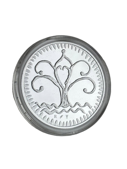 2025 Netherlands 1oz Pure Silver Coin Parrot Duit Restrike BU