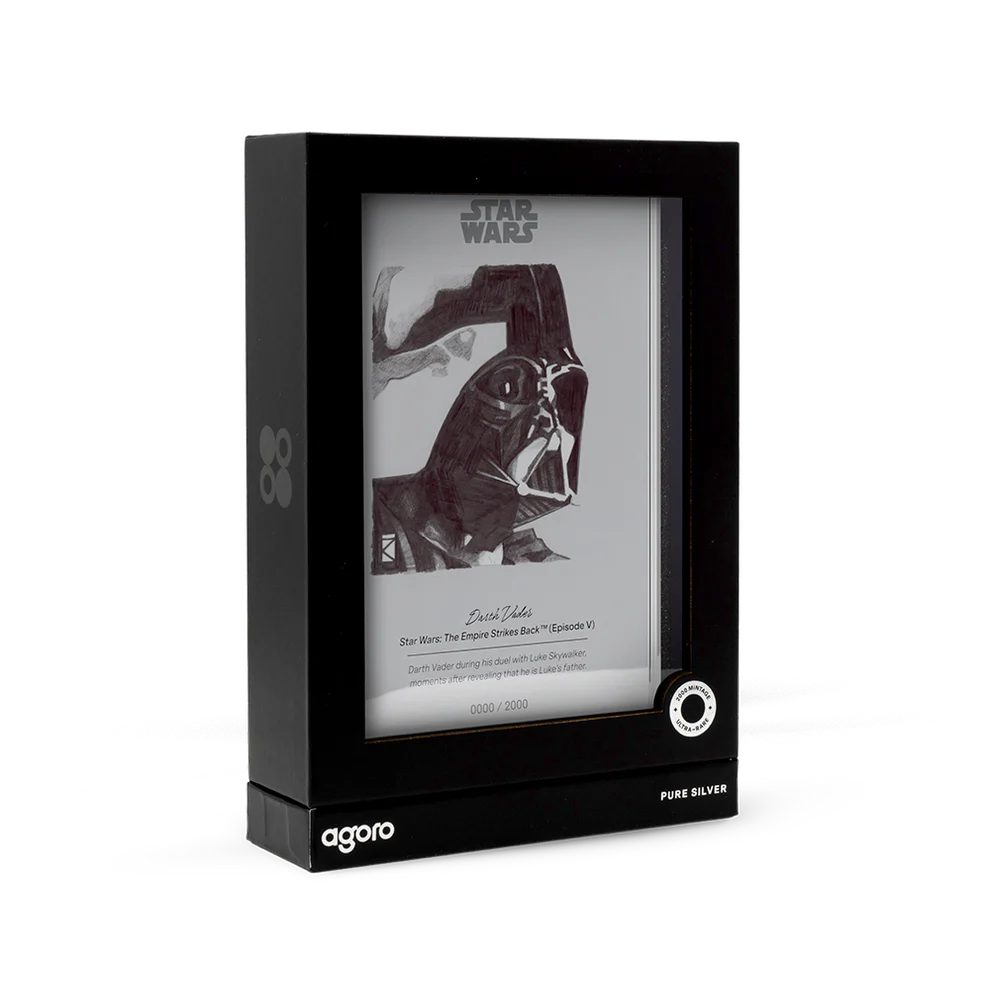 Star Wars™ Sketch Art - Darth Vader™ 5g Pure Silver Collectible Foil