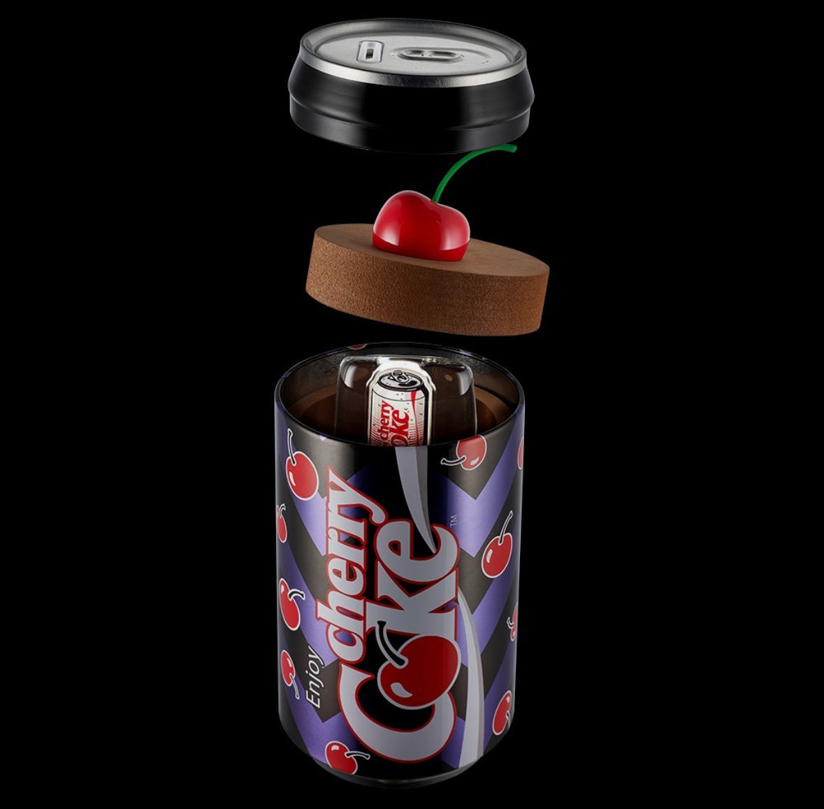 2025 PAMP Suisse Cherry Coke 40th Anniversary 1oz Silver Coin