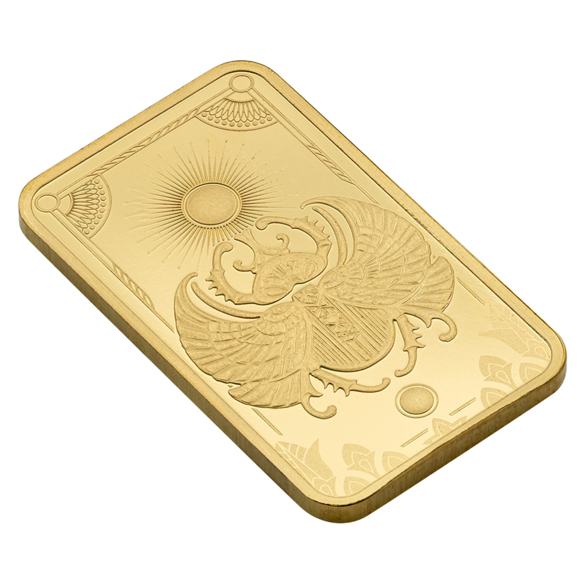 5g PAMP Pure Gold Bar Good Luck Scarab