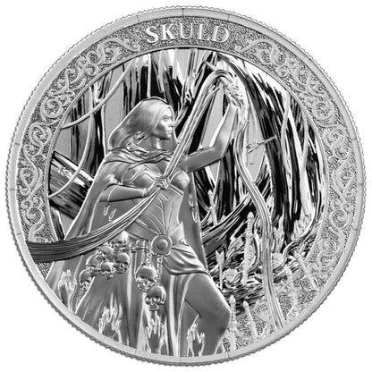Germania Mint Norns Skuld 1oz Pure Silver Coin 2026