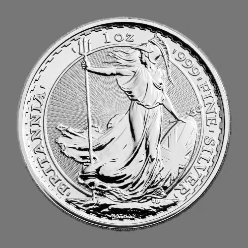 1oz .999 Silver Britannia Coin (BEST VALUE) RANDOM YEAR