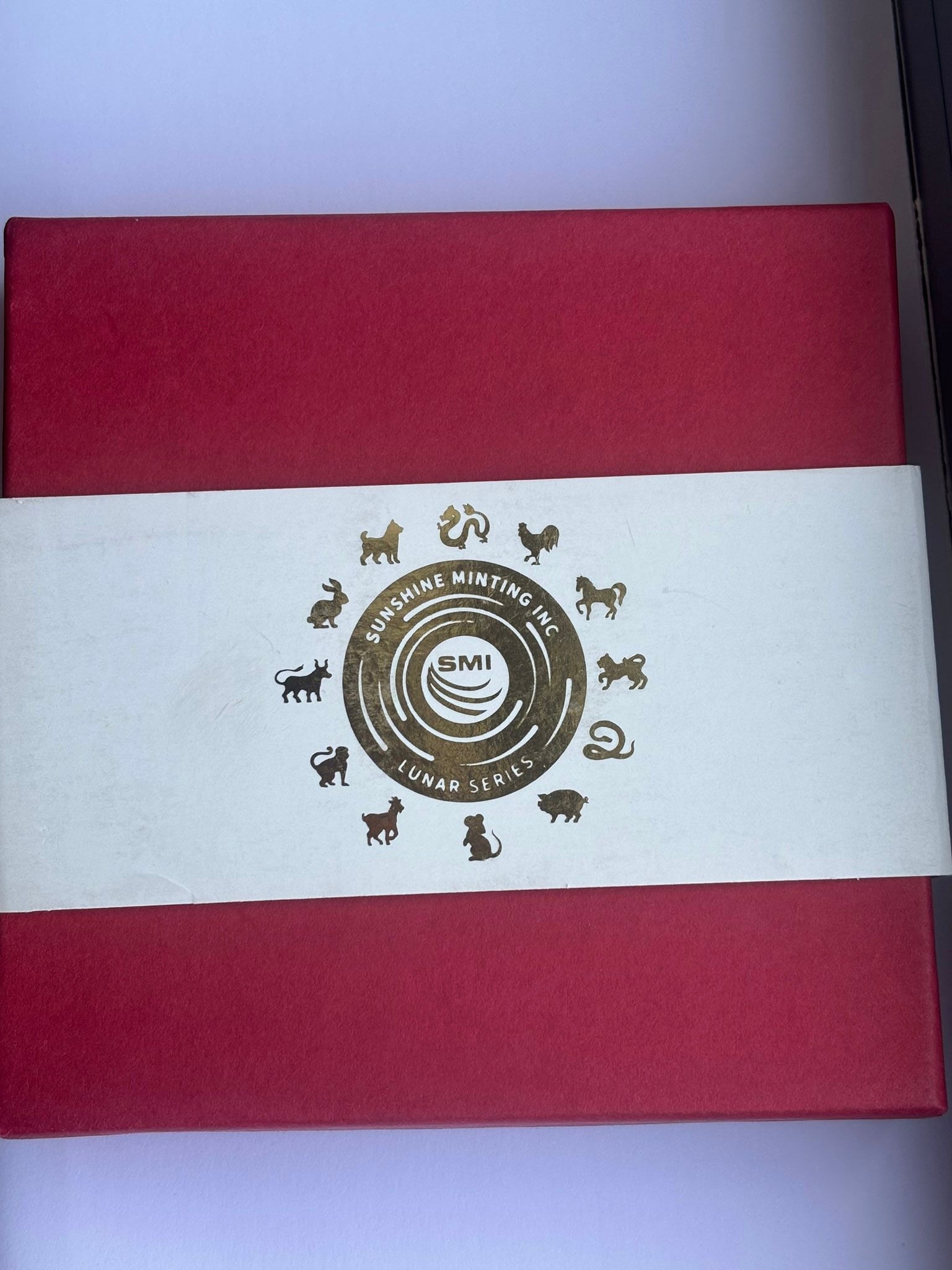 2026 10oz .999 Pure Silver Colourised Lunar Fire Horse Boxed
