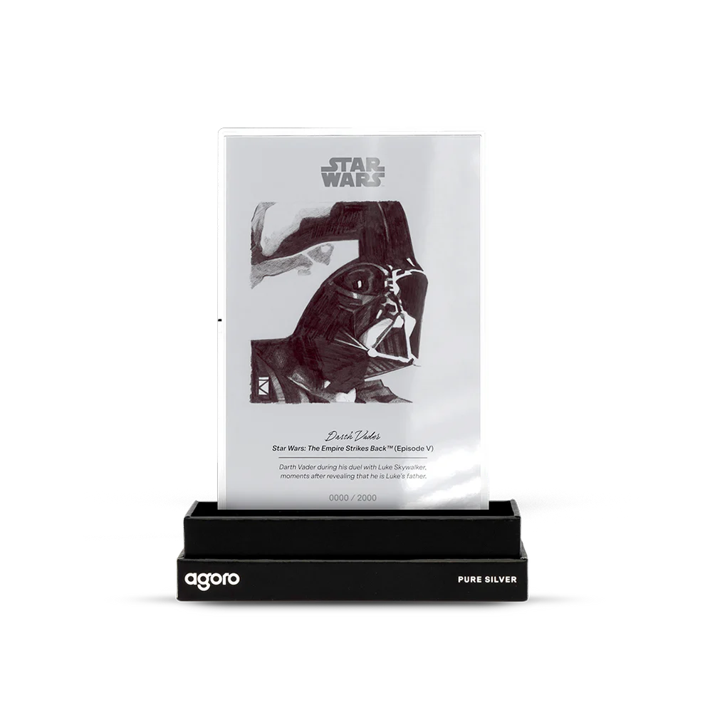 Star Wars™ Sketch Art - Darth Vader™ 5g Pure Silver Collectible Foil