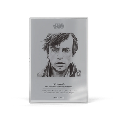 Star Wars™ Sketch Art - Luke Skywalker™
5g Pure Silver Collectible Foil