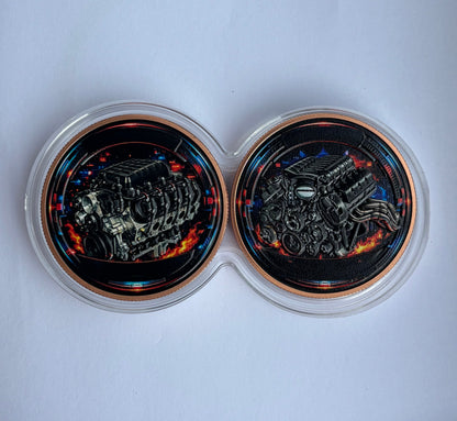 2x1oz Copper Car Rounds