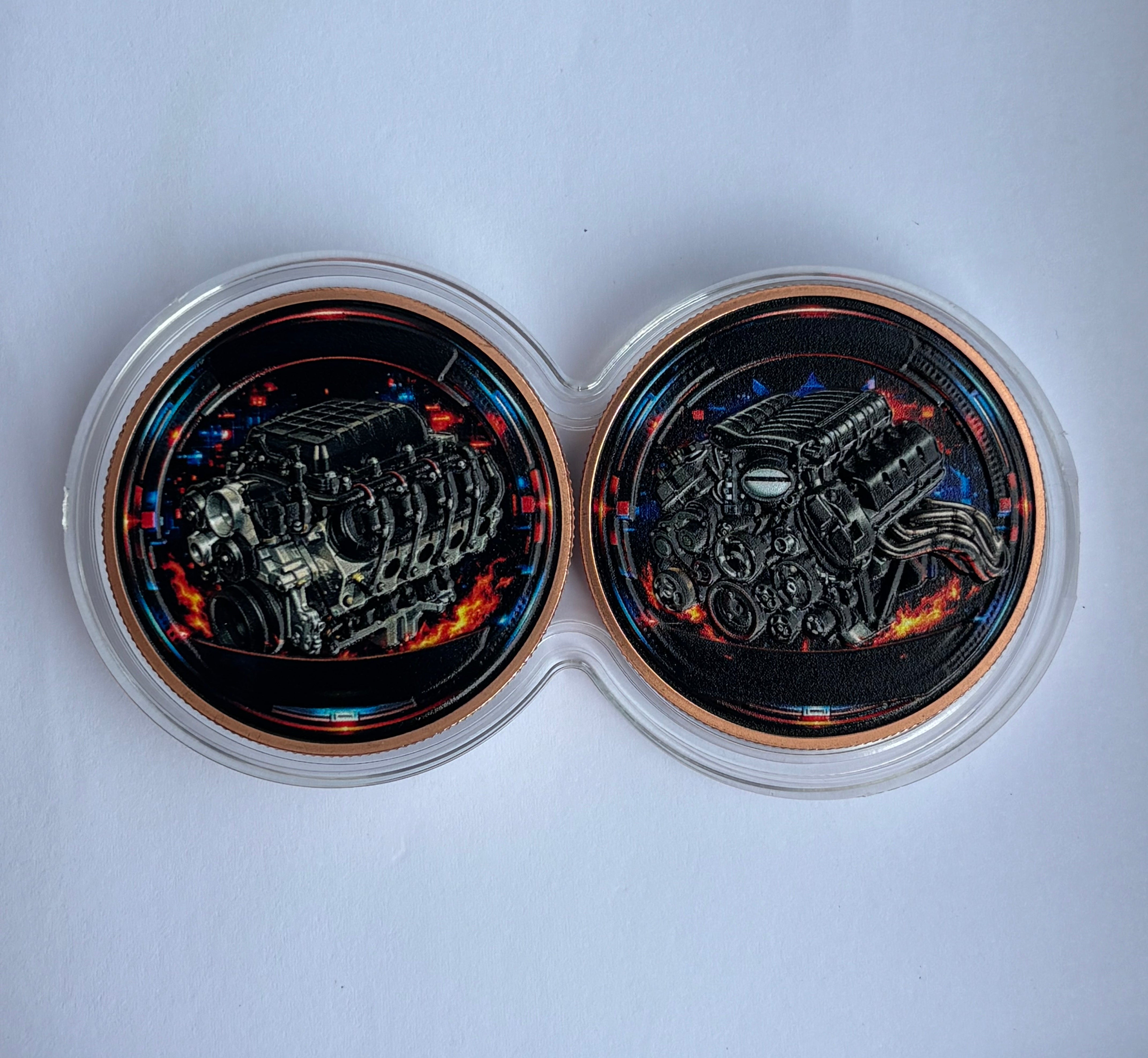 2x1oz Copper Car Rounds