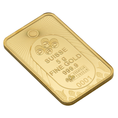5g PAMP Pure Gold Bar Good Luck Scarab