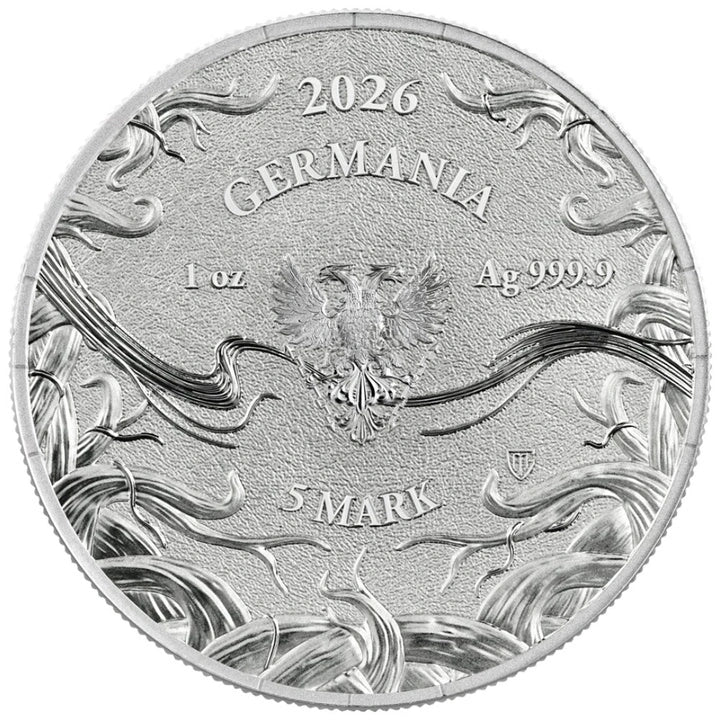 Germania Mint Norns Urd 1 oz Pure Silver Coin 2026