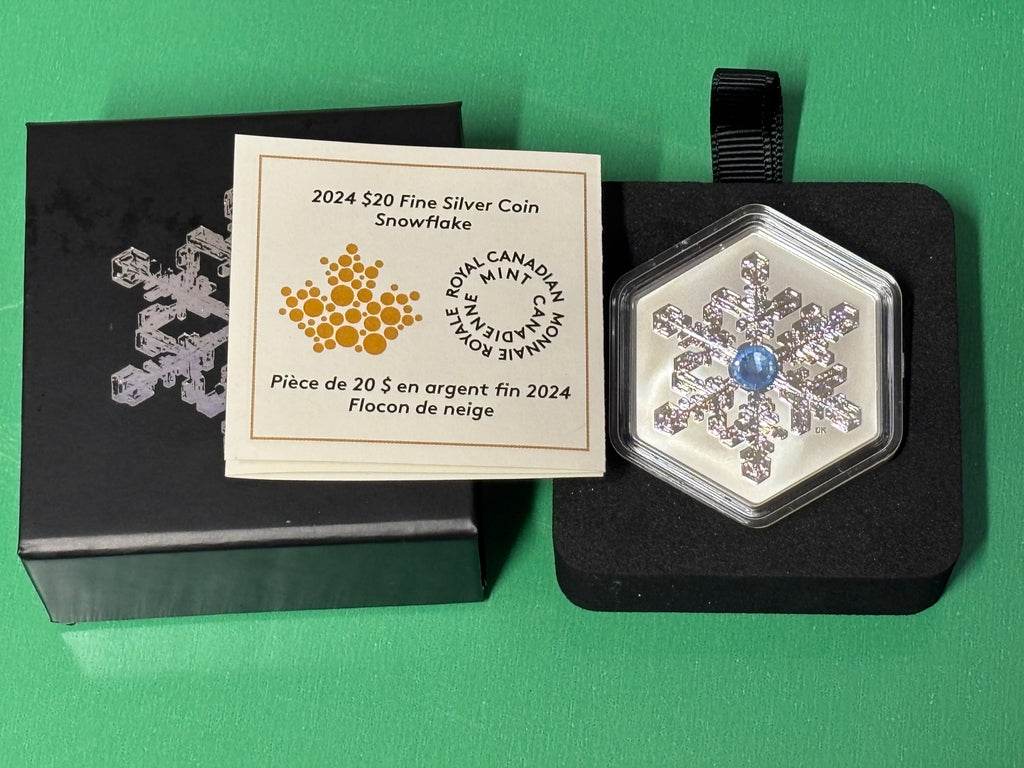 Snowflake - 1 oz. Fine Silver Coin (2024)