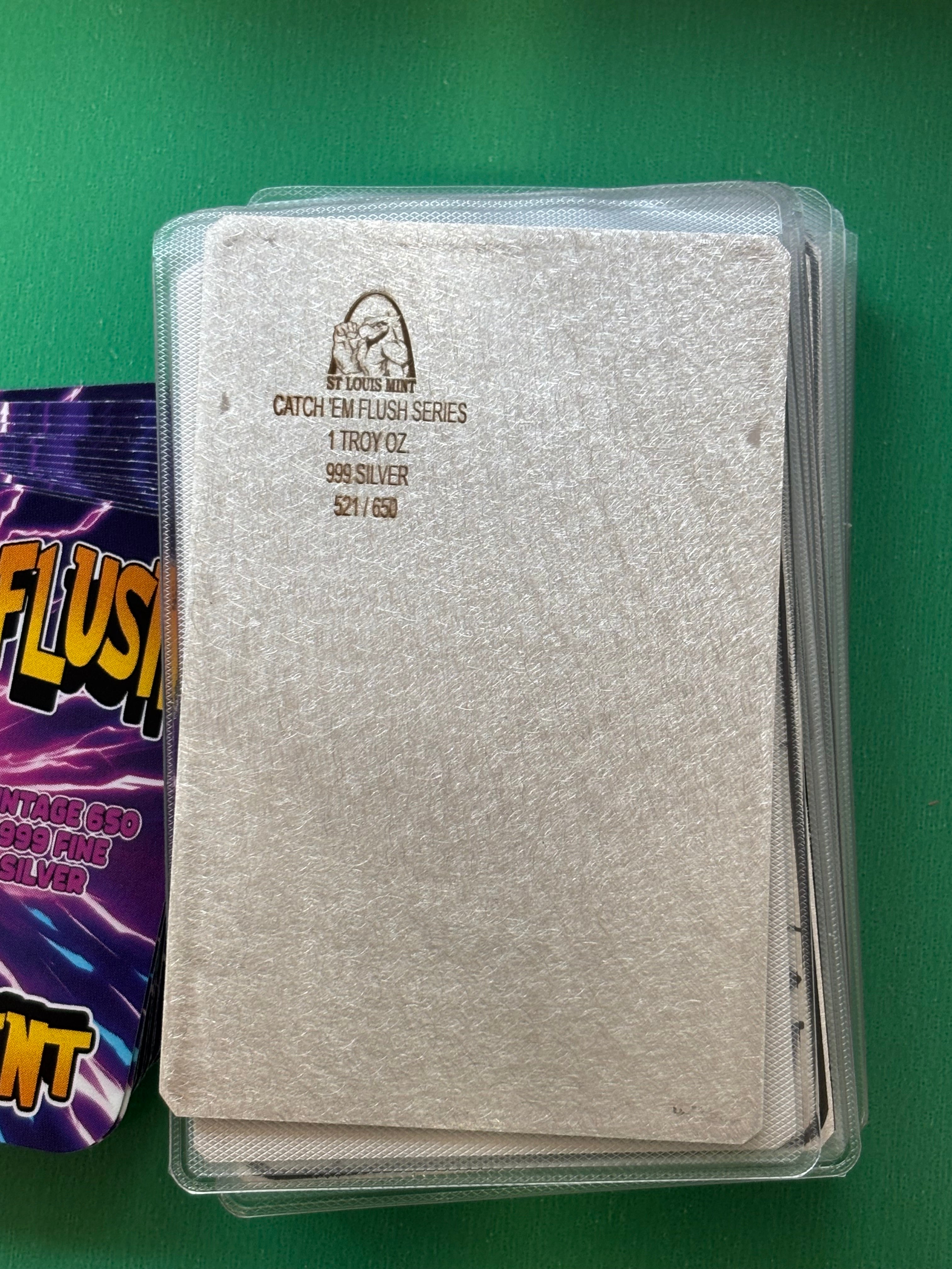 1oz .999 Silver Card Pokemon Charizard