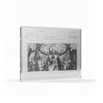 Star Wars™ Storyboard Art - Darth Vader™ Trench Run
1oz Silver Collectible Foil