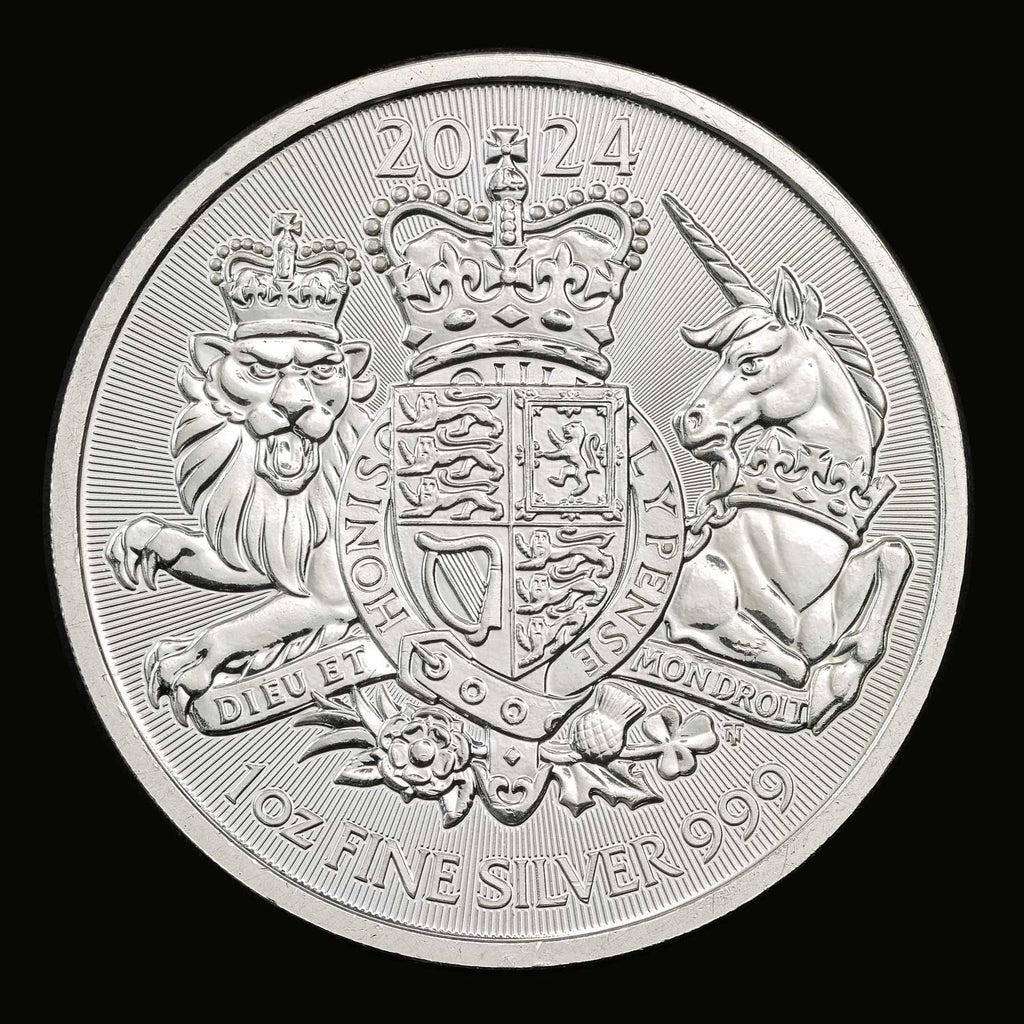 1oz .999 Silver Coin Royal Arms 2024